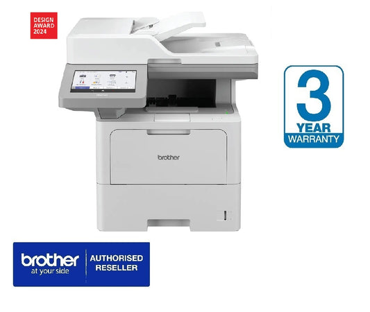 Brother Wireless, high printing speed with 7-inch LCD touchscreen monochrome laser printer  MFC-L6915DW