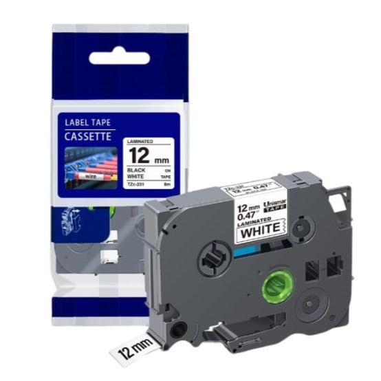Compatible Brother Label Tape brother printer tape tze131 TZE631 TZe-231 tze231 Laminated Tape 6mm 9mm 12mm