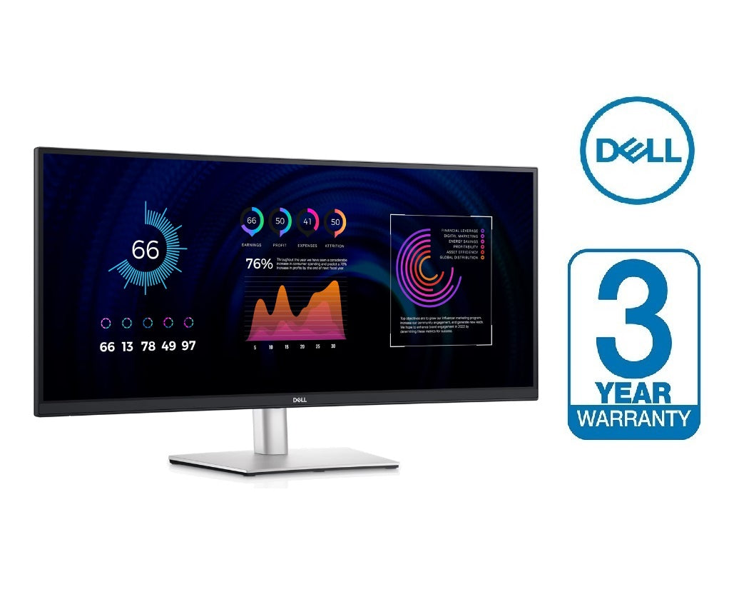 Dell 34 Curved USB-C Hub Monitor - P3424WE