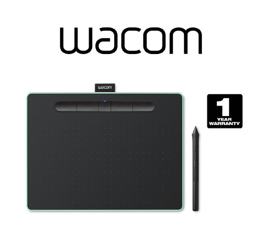 Wacom Intuos Medium with Bluetooth - Pistachio CTL-6100WL/E0-CX