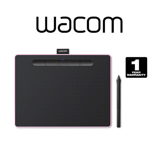 Wacom Intuos Medium with Bluetooth - Berry CTL-6100WL/P0-CX